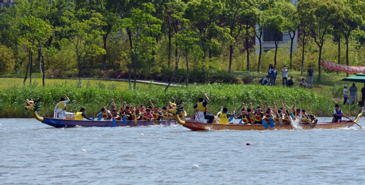 第二屆生工學院杯龍舟賽圓滿舉行 工程中心黨支部獲得亞軍